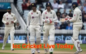 icc cricket live today